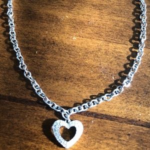 Swarovski Brand Heart Pendant Necklace